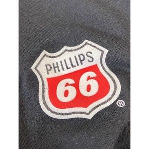 PHILLIPS Mens XLarge Black Shirt Gildan Brand Collared Shirt Short Sleeve Button